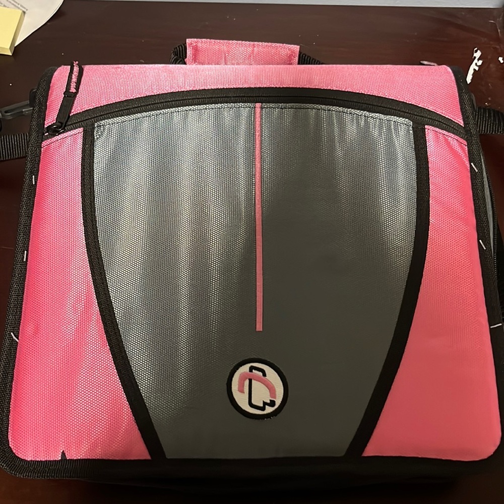 Pink binder